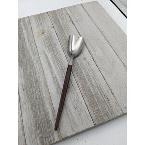 Vintage EKCO ETERNA #1 Mid Century Canoe Muffin Sugar Shovel Spoon Flatware